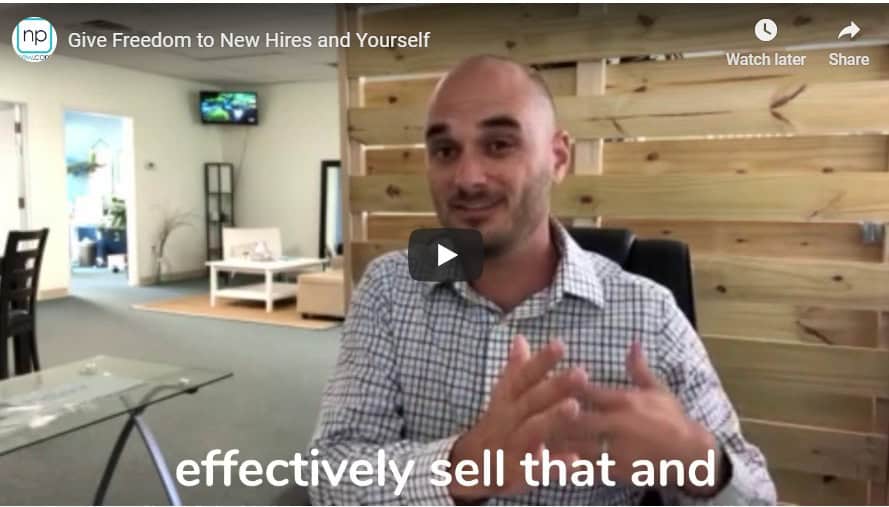 Give Freedom to New Hires and Yourself