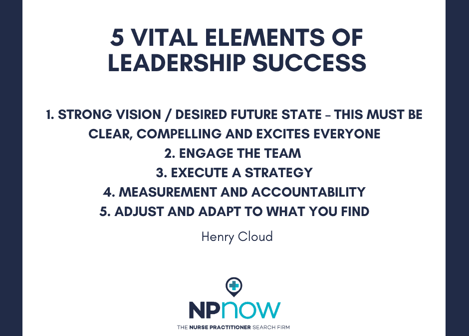 5 Vital Elements of Leadership Success